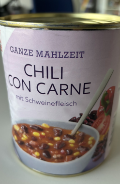 Dose mit Chili con Carne